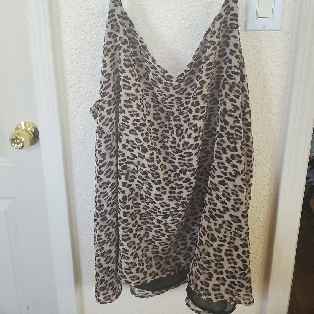 Torrid Leopard print cami